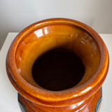 Vintage Mid Century Modern handmade Scheurich ceramic vase