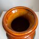 Vase en céramique Scheurich fait main vintage du milieu du siècle moderne