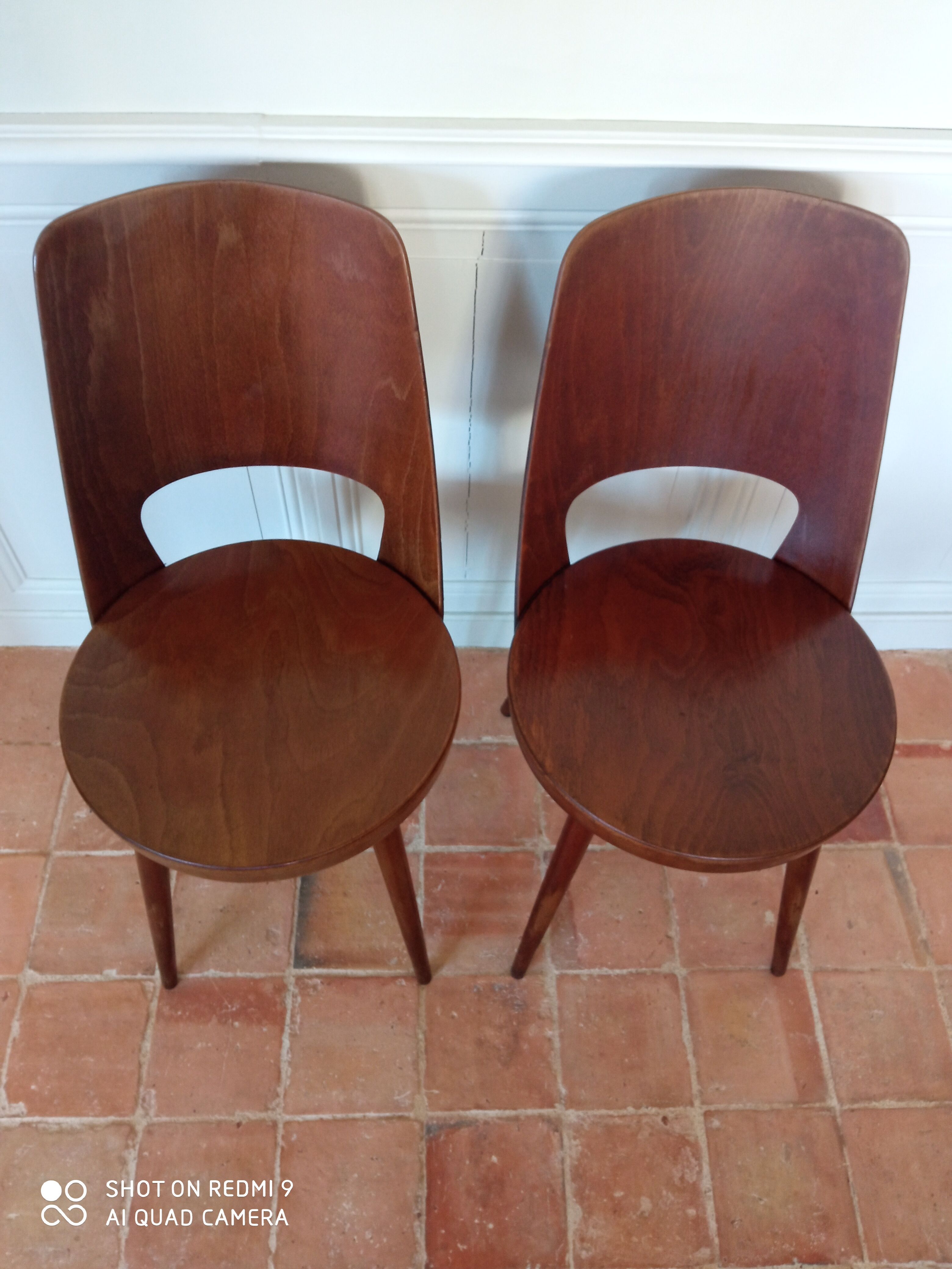 2 Baumann Mondor chairs