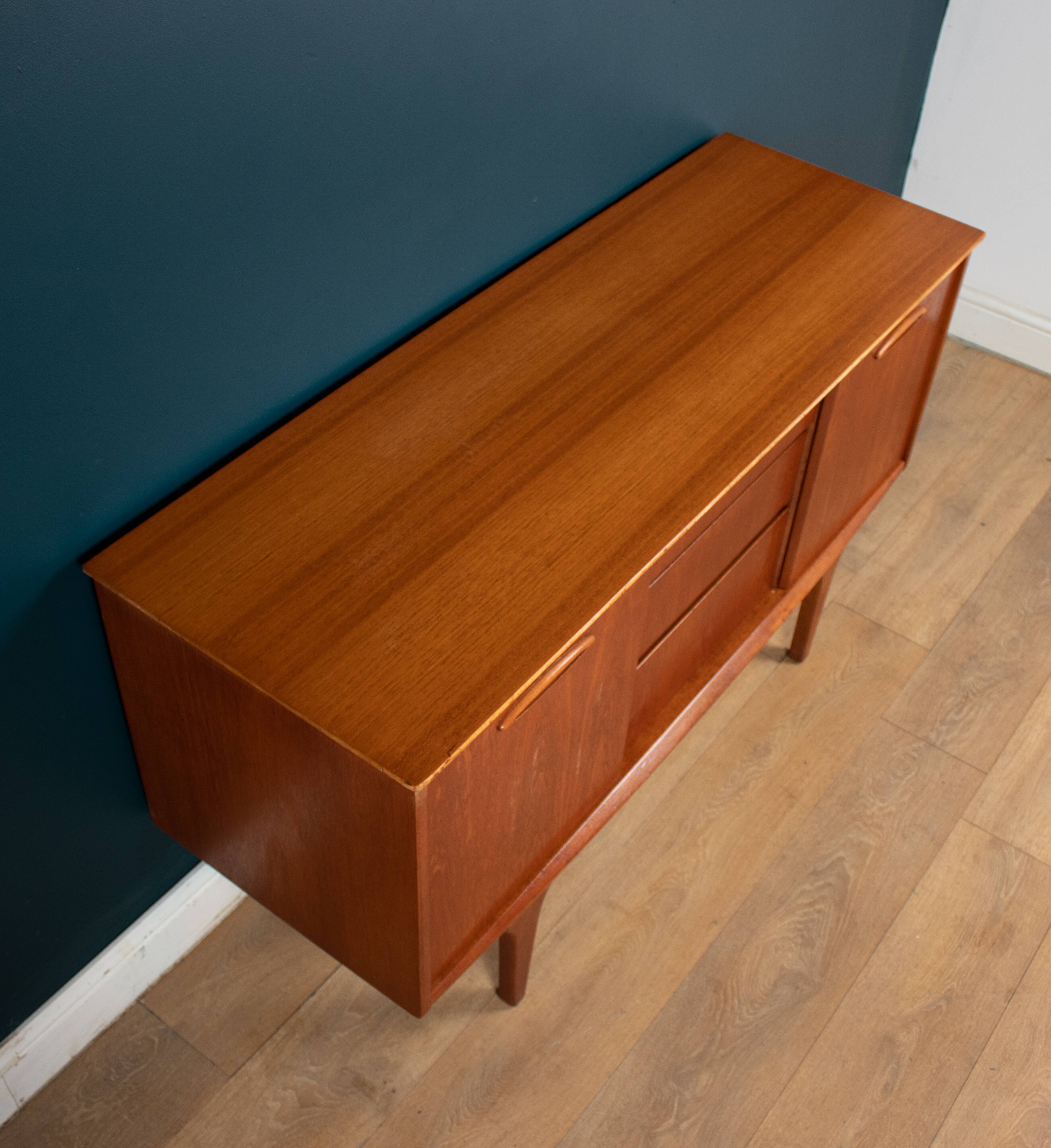 Restored Retro Short Teak Mid Century 1960s Jentique Sideboard