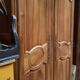 Rustic solid cherry cabinet