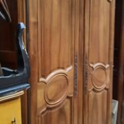 Rustic solid cherry cabinet