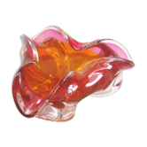Colorful glass ashtray