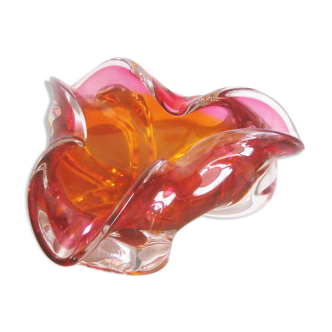 Cendrier coloré en verre