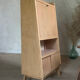 Vintage pyramidal secretary desk and bookcase