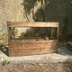 Range bouteille en bois
