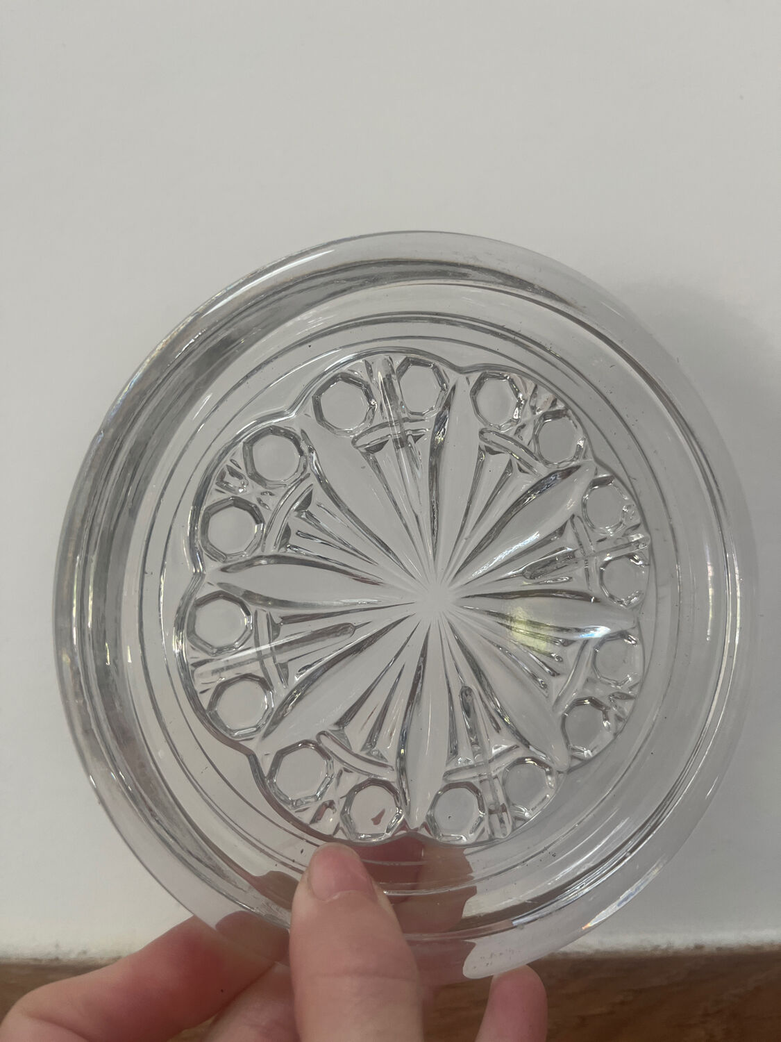 Baccarat crystal coaster