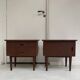 Tables de chevet en teck vintage