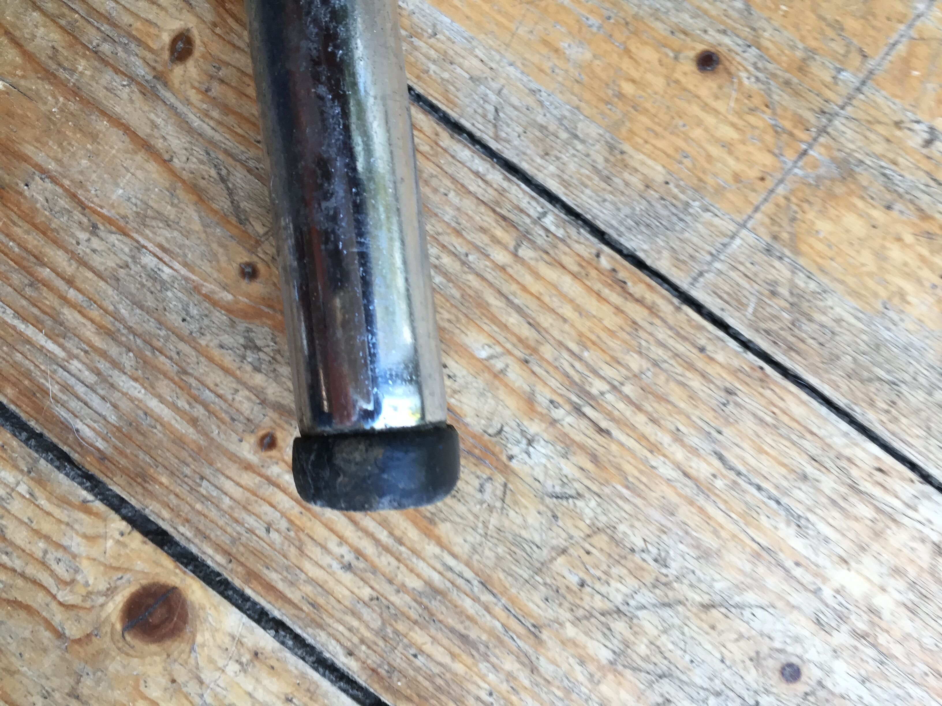 Formica vintage green table and opaline - 6 matching chairs