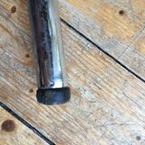 Formica vintage green table and opaline - 6 matching chairs