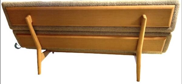 Banquette scandinave vintage, Canapé scandinave en teck des années 60, 70