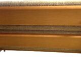 Vintage Scandinavian bench, Scandinavian teak sofa from the 60s, 70s