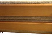 Vintage Scandinavian bench, Scandinavian teak sofa from the 60s, 70s