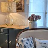 Large vintage Dame Jeanne table lamp from the 1960s