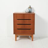 Scandinavian mahogany chest of drawers from the 1950s
