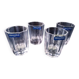 4 Villeroy Boch whiskey glasses