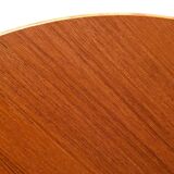 Scandinavian oval extending table