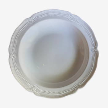 Bernardaud's fine porcelain hollow dish from Limoges, 29 cm in diameter
