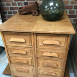 Ancien meuble de métiers chêne