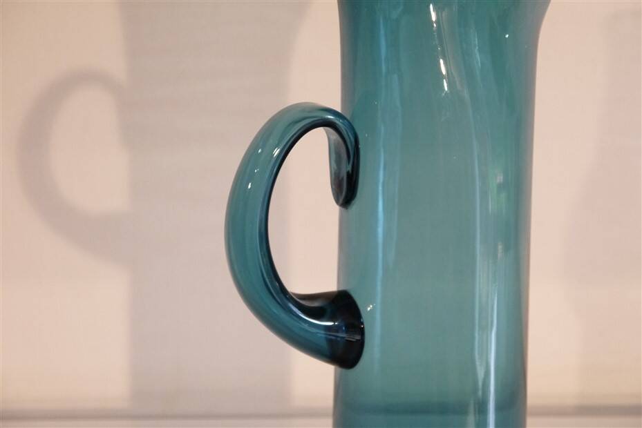 Danish glass carafe by Per Lukten 1970