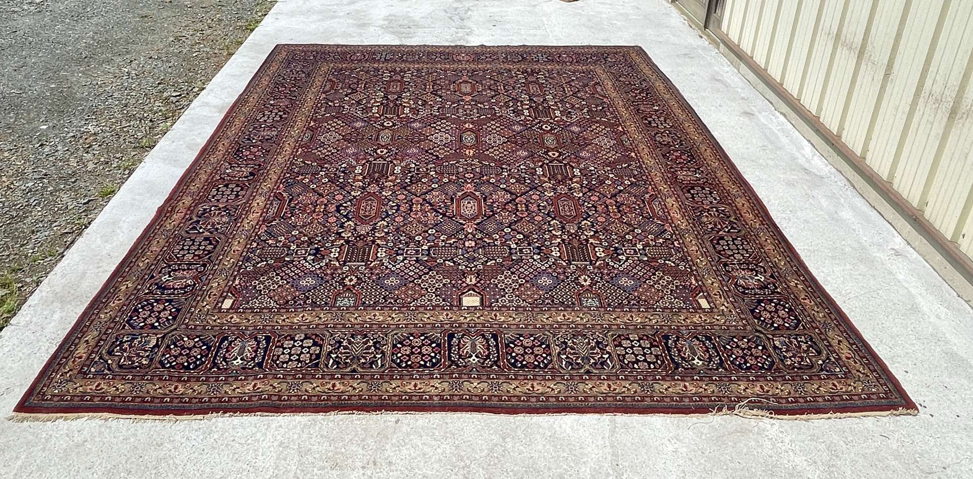 handmade wool Iranian rug