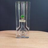 Vase en cristal Walther Kristallglas style Bauhaus