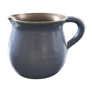 Blue stoneware jug