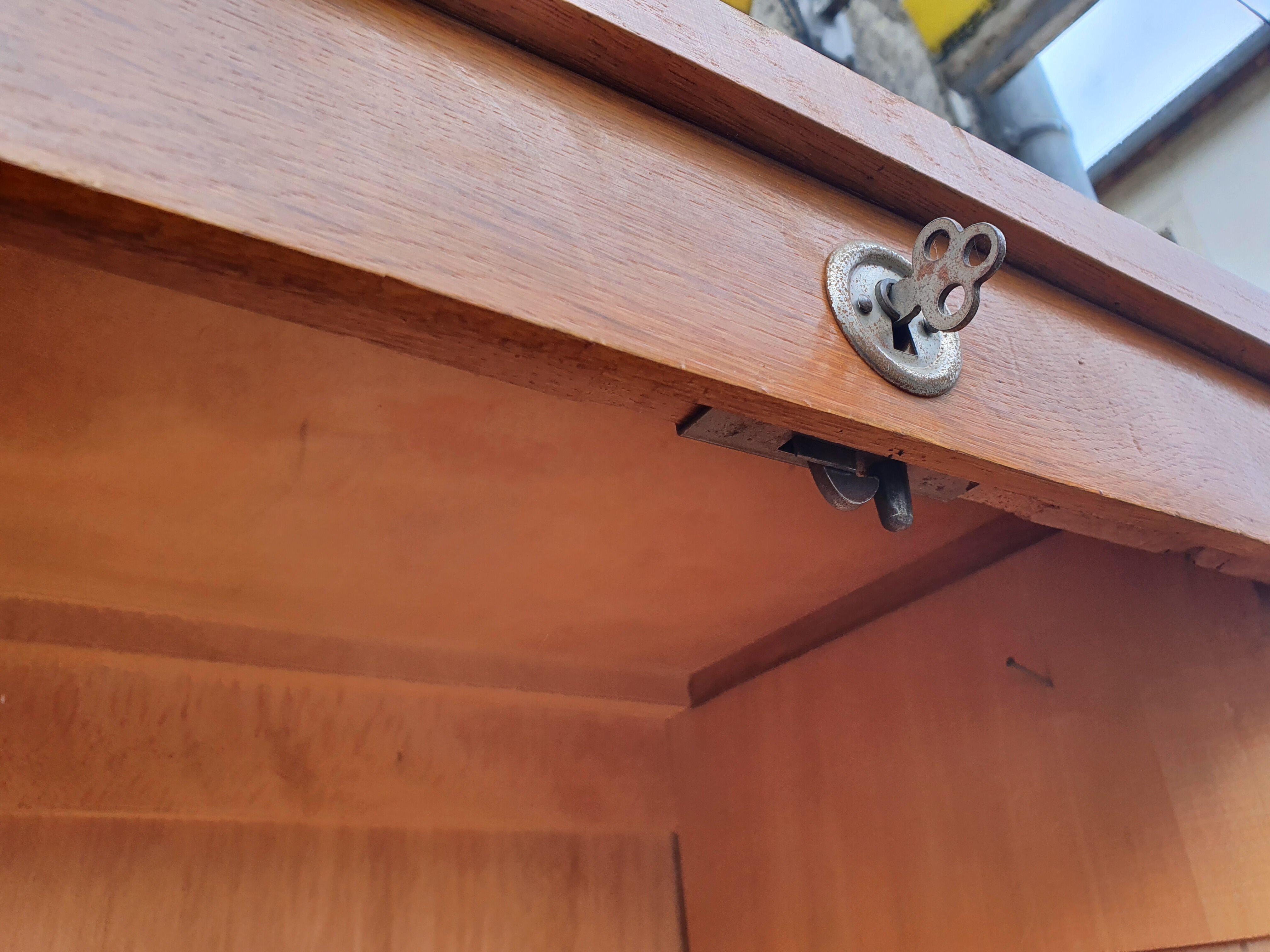 Vintage curtain binder