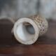 Vintage ceramic lamp, small fat lava lamp, table lamp