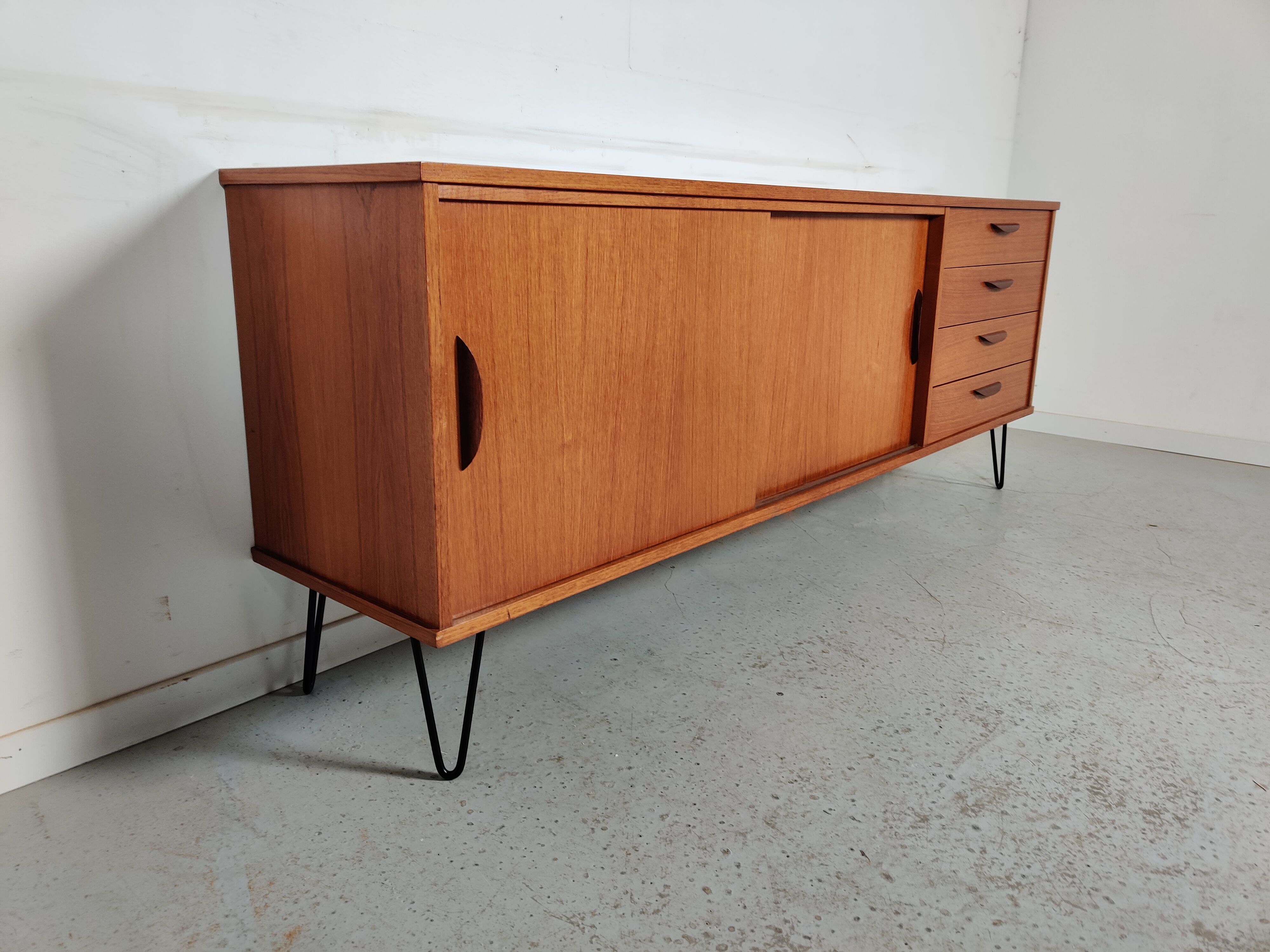 Scandinavian teak row, 60s