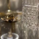 Glass whiskey decanter 1970