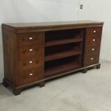 English herbalist's drawer cabinet