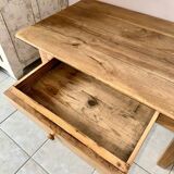 Old wooden coffee table