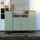 Renovated antique Art Deco sideboard – Lizard Green (Pure & Paint)