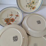 Assiettes Boch Frères La louvière