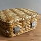 Vintage wicker basket / case