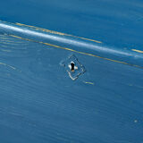 Antique pine drop-top bench, 1900s