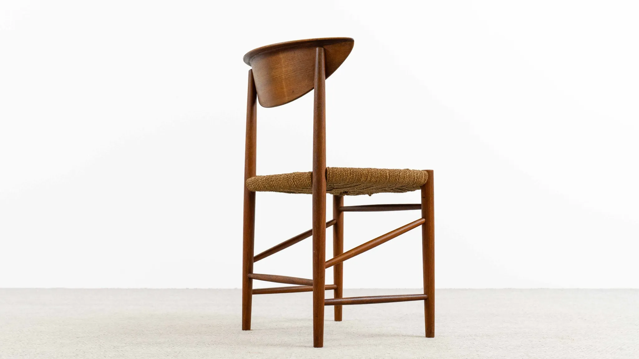 Chair Model “316” by Peter  Hvidt & Orla Molgaard-Nielsen in Teak