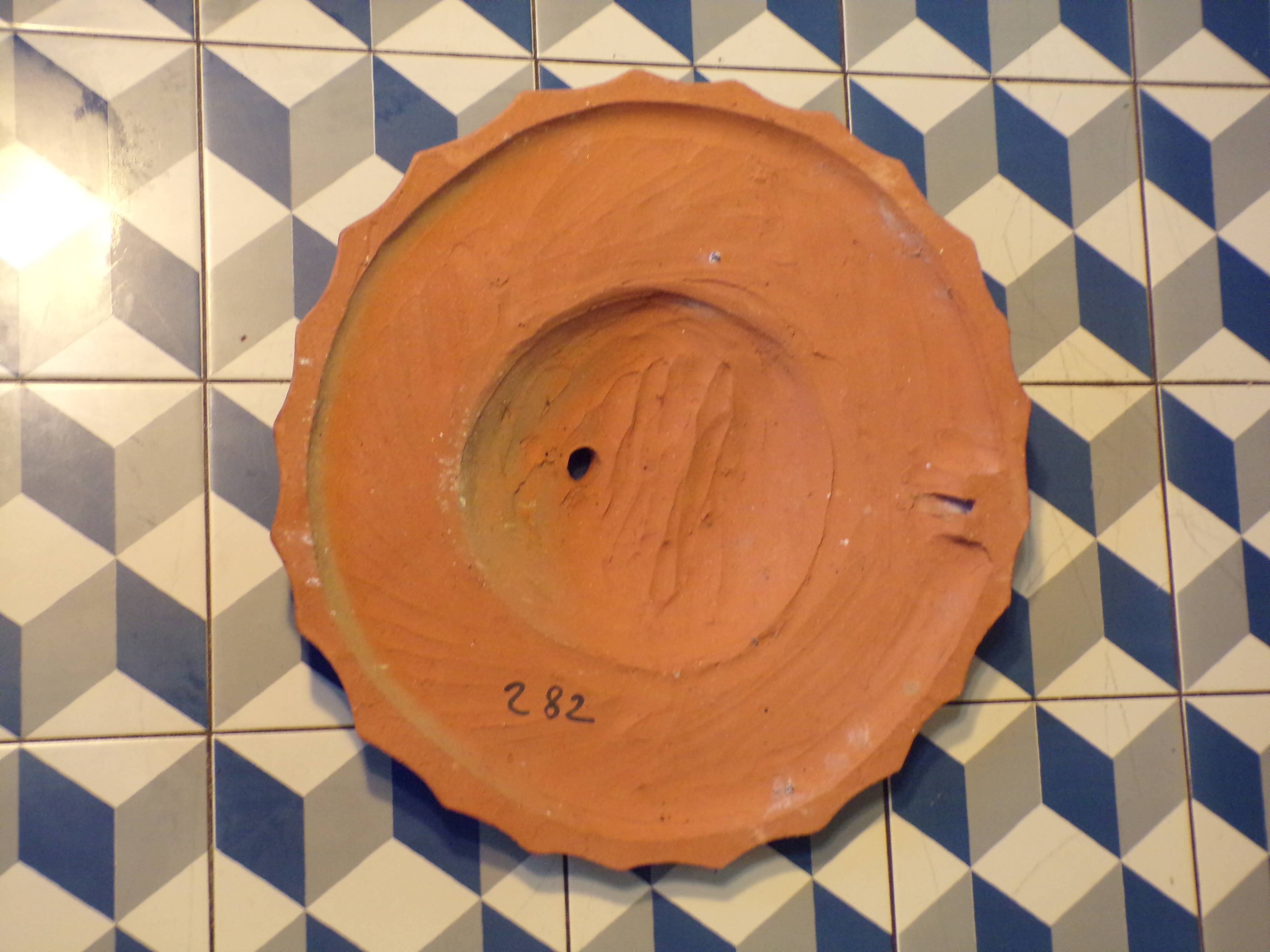 Ceramic wall sun Ø45cm