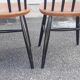 Lot de 4 chaises vintage