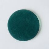 Old round beveled mirror