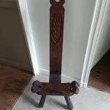 Brutalist tripod chair, 1940s