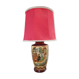 Asian ceramic lamp