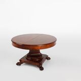 Extendable Antique English Dining Table in Victorian style, ca. 1830