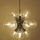 Lustre "Atomium" in the shape of Sputnik by J.T. AGE Kalmar, 1960s.