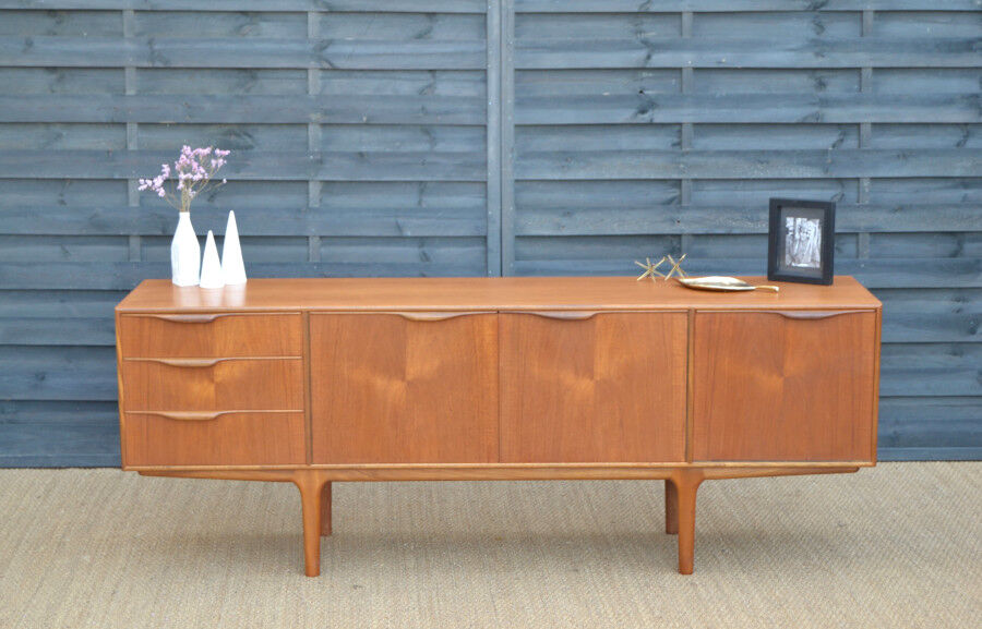 Blond teak enfilade by McIntosh - 201.5 cm