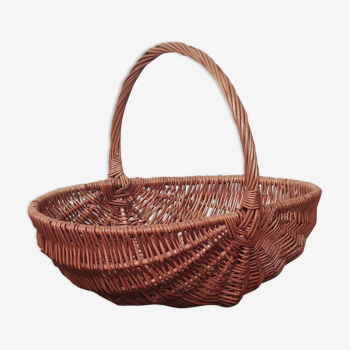 Vintage wicker basket