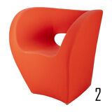 Red Little Albert Armchair by Ron Arad for Moroso