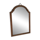 Antique tall round mirror