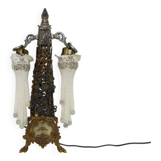 Pièce unique. Prototype de lampe sur pied, lampe de chevet. Artiste hollandais